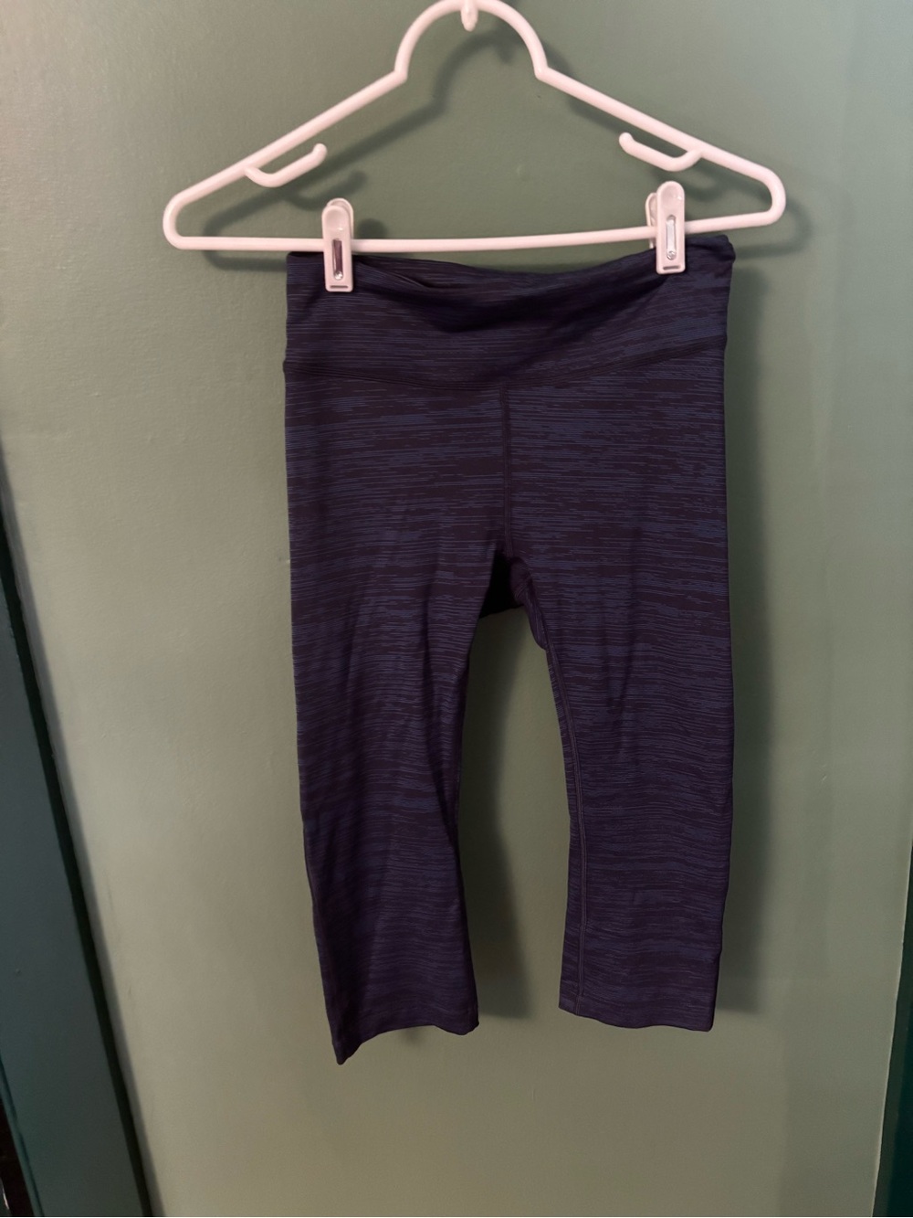 Outdoor Voices Kids Purple Cropped Performance Leggings